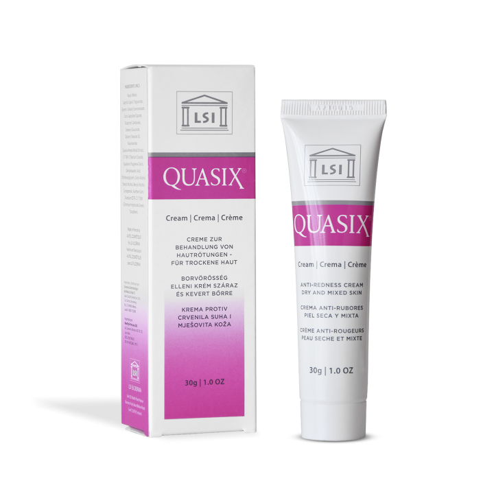 QUASIX Crème Anti Rougeurs Peau Sèche et mixte 30g