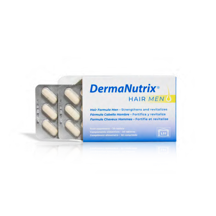 DERMANUTRIX Formule Cheveux Hommes 30 comprimés